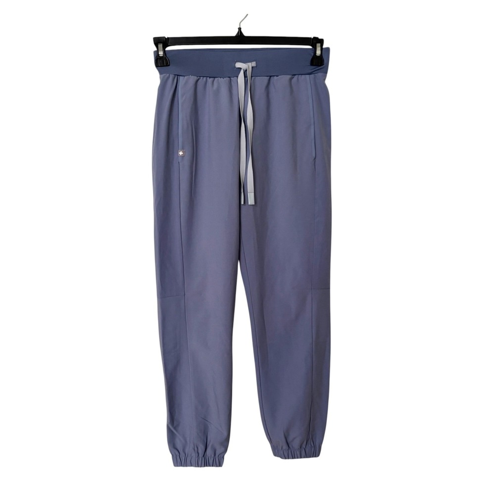 FIGS Womens NEW XS Granville Skinny Petite Jogger Scrub Pants Verbier Blue